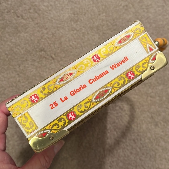 👜 Handmade La Gloria Cubana Cigar Box Purse / Keepsake Box / Jewelry Case - Picture 8 of 17